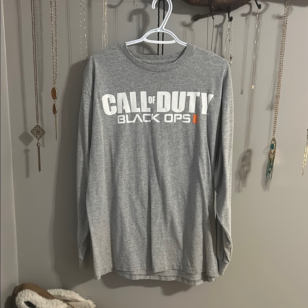 Call of Duty Black Ops II Gray Men's Shirt